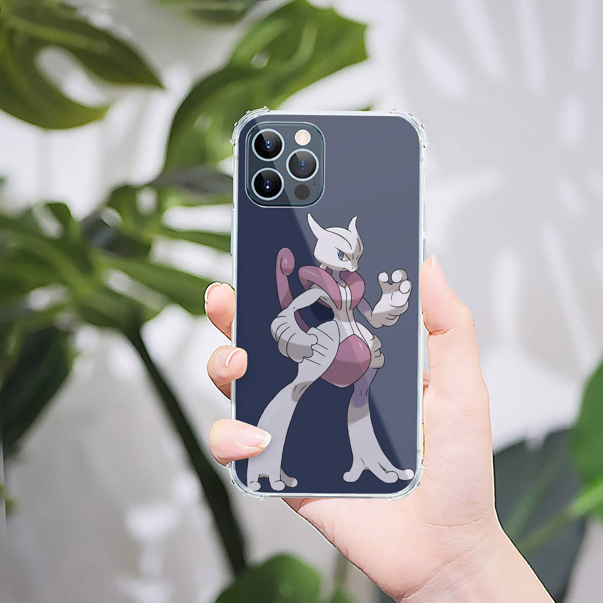 （画像用） ポケットモンスター Pokémon 【iPhone 12シリーズ対応】透明スマホケース（クリアソフトケース）